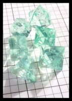 Dice : Dice - Dice Sets - Gamescience Light Aqua Transparent - Various source